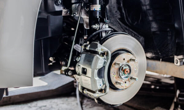 front disc brake on car