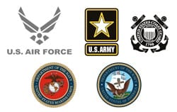 military logos